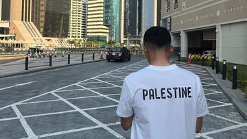 “Nunca he recibido un llamado de la Roja; por ahora estoy con Palestina y es un orgullo”
