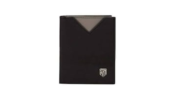 Una cartera elegante donde llevas tus tarjetas y billetes así como el amor por el Atleti