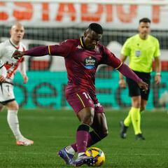 Aidoo volvió a jugar 90 minutos en Liga 16 meses después