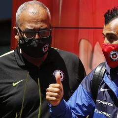 La Roja llegó a Caracas