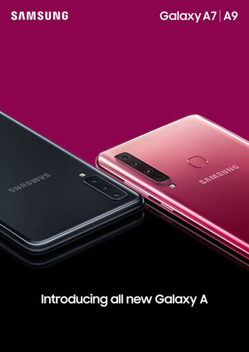 Samsung Galaxy A9, el primer móvil con una cámara Cuádruple: Precio y características