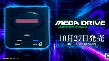 Sega anuncia Mega Drive Mini 2 para finales de 2022 con más de 50 juegos y títulos de Sega CD