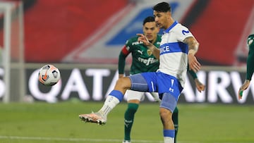 La UC y Palmeiras se midieron en los octavos de final de la Copa Libertadores 2021.