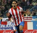 Radamel Falcao dio al Atlético dos títulos europeos en 2012