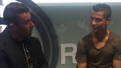 El curioso encuentro de Tello
y Olarra con Cristiano Ronaldo