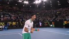 Se quitó un peso tremendo: la celebración de Djokovic de su 9º Open de Australia