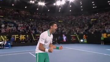 Se quitó un peso tremendo: la celebración de Djokovic de su 9º Open de Australia