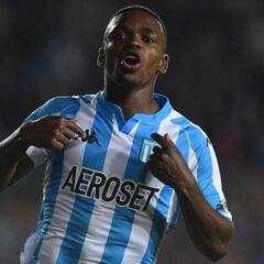 Carbonero asiste en empate de Racing frente Defensa