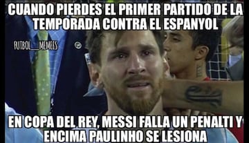 Los memes del Espanyol-Barcelona