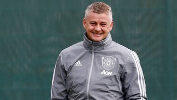 FILE PHOTO: Soccer Football - Europa League - Manchester United Training - Aon Training Complex, Manchester, Britain - March 11, 2020 Manchester United manager Ole Gunnar Solskjaer during training Action Images via Reuters/Craig Brough/