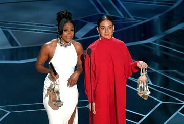 Tiffany Haddish y Maya Rudolph.