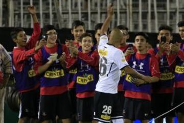 Humberto Suazo hizo su debut en partido amistoso frente a Unión Española