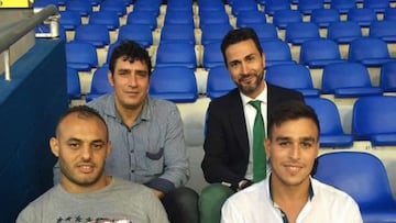 El padre de Munir, presente en el debut de su hijo con la Selección