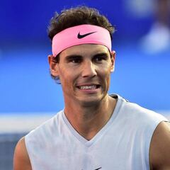 Rafel Nadal se baja del Abierto Mexicano de Tenis por lesión