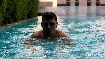 Lorenzo: sesiones de piscina y gimnasio con Japón en la cabeza