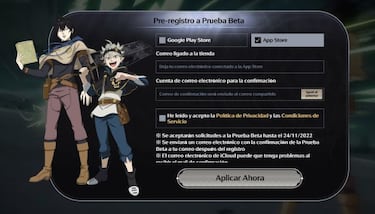 Black Clover M: Rise of the Wizard King es el nuevo videojuego de Garena basado en un anime