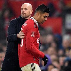 Ten Hag se rinde a Casemiro: “Es tan inteligente...”