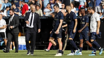 Zidane, Bale y Benzema