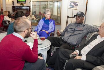 Bob Beamon y Miguel Vidal repasaron sus encuentros.