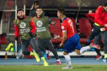 Las mejores imágenes de la particpación de Chile en la Copa América.