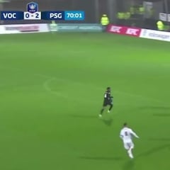 El hat-trick de Mbappé al Vannes en Copa con dos golazos top