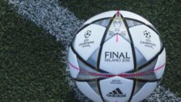 El nuevo balón de la Champions.