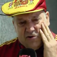 Inconsolable: Las lágrimas de Manolo 'El del Bombo' tras el robo