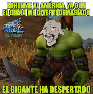 América y Chivas protagonizan los memes de media semana