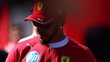 Lewis Hamilton (Ferrari). Hungaroring, Hungría. F1 2025.
