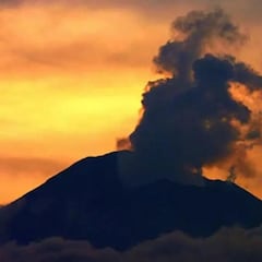 ¿En qué semáforo se encuentra el volcán Popocatépetl y cuántas fases tiene?
