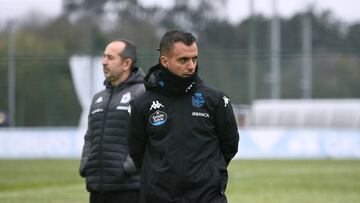 Borja Jiménez fue muy crítico con sus jugadores.