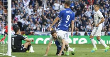 Nacho marca el 3-0.