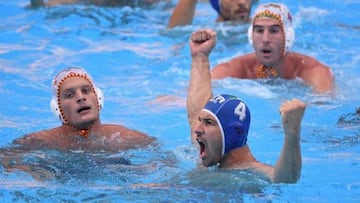 Fotografía correspondiente a un partido entre Italia y España en 2019.