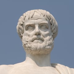 Aristóteles, filósofo griego: “Las virtudes morales se adquieren por la costumbre; no nacen en nosotros por naturaleza”