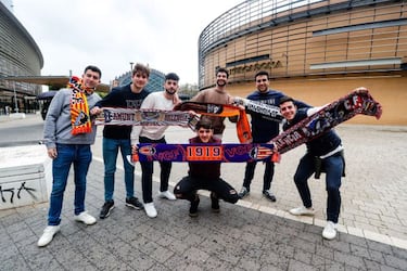 Comienza la peregrinación valencianista a Sevilla