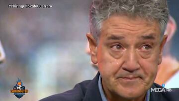 Rafa Guerrero se derrumba en el plató de El Chiringuito