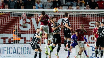 Real Murcia CF vs FC Cartagena, Primera RFEF, Liga regular, Estadio Nueva Condomina Enrique Roca, Murcia, Region de Murcia, 22 Febrero. 2026.