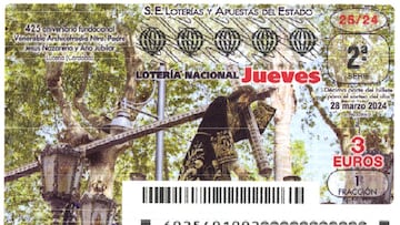 Loter¨ªa Nacional: comprobar los resultados del sorteo de hoy, jueves 28 de marzo