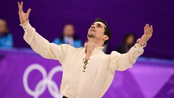 Javi Fernández, tras su bronce olímpico.