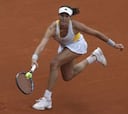 Garbiñe Muguruza no tiembla en su debut en París