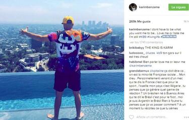 Dardo de Benzema: "No tengo que ser lo que quieres que sea"