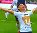El golazo de cabeza de Mora tras asistencia de Rodríguez