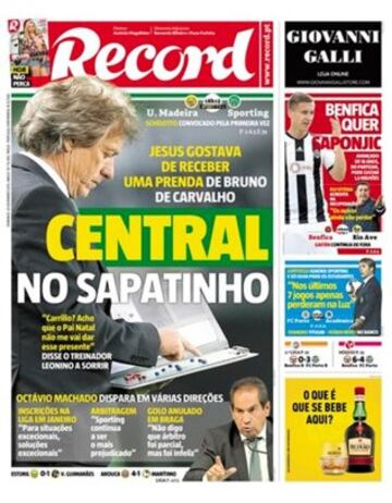 Portadas de la prensa mundial