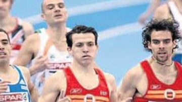 <b>AUTORIDAD INSULTANTE. </b>Higuero mandó en su semifinal, en la que ganó, siendo Sergio Gallardo el tercero.