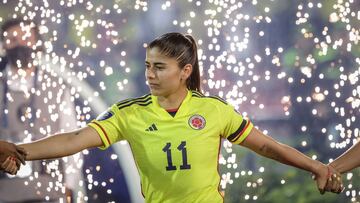 Catalina Usme, delantera de la Selección Colombia Femenina