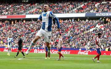 Darder celebrando el gol 0-1