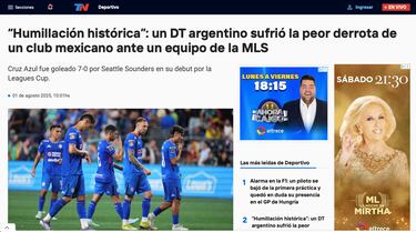 Humillación de Cruz Azul tiene repercusión fuera de México