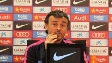 Luis Enrique sobre Alves: "Es un ejemplo de profesional"