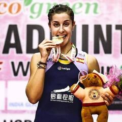 Carolina Marín continúa su ascenso con el título en la India