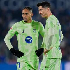 Raphinha y Lewandowski, los más interesados en eliminar al Borussia Dortmund